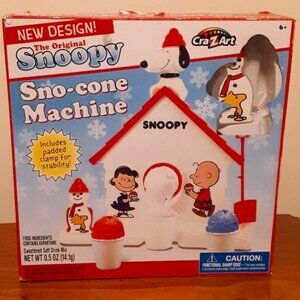 Snoopy  Sno Cone  Machine